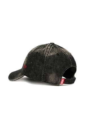 cappello in cotone nero DIESEL KIDS | J021360LJAVK02